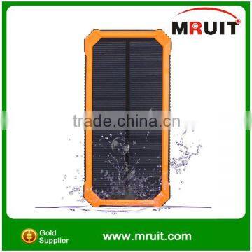 Portable Solar Power Bank 15000mah High Capacity Power Bank, Battery Charger for Mobile Phone /Pad/Camera