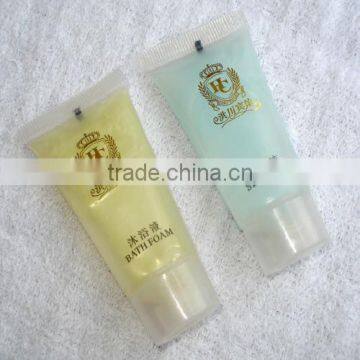 Disposable hotel soft tube shampoo