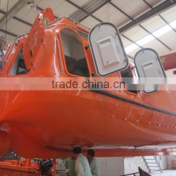 High quality enclosed FRP lifeboat chinese manufacture
