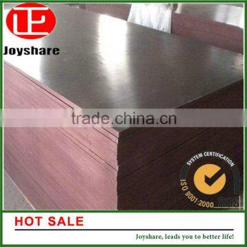 2016 Top Quality anti slip 21mm 18mm black film faced plywood