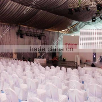 25m Arch clear span tent lining