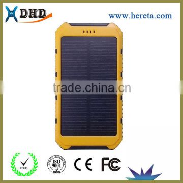 The newest 11200mah solar charger power bank with led light ODM and OEM