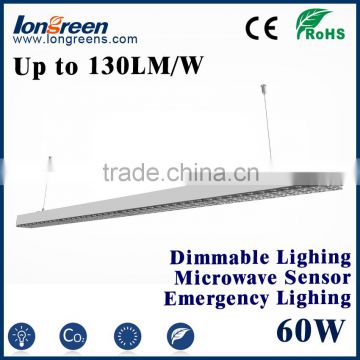 Supermaket Linear led Light with 3 Years Warranty CE ROHS certification indoor led linear light