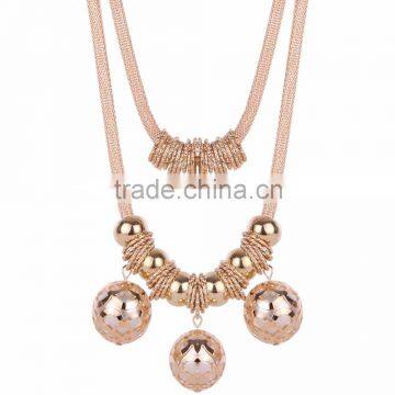 New Design Fashion Crystal Necklaces Women Luxury Statement Diamond Necklace Jewelry SKA8419