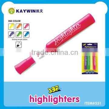 Fluorescent highlighter marker pink item 551