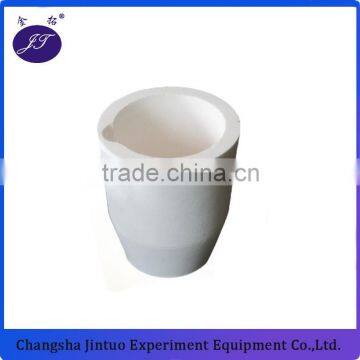 Horizontal Vertical crucible of quartz sand amount of caustic soda low silicon content refractoriness strong high tempe