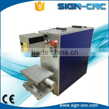 Portable mini fiber laser marking machine for plastic and metal