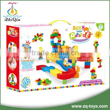 2015 Best selling building block set plastic construction toy sticks educational toys for Christmas gift