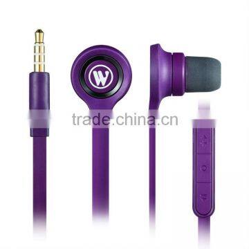 Wallytech top quality earphone for iphone 5