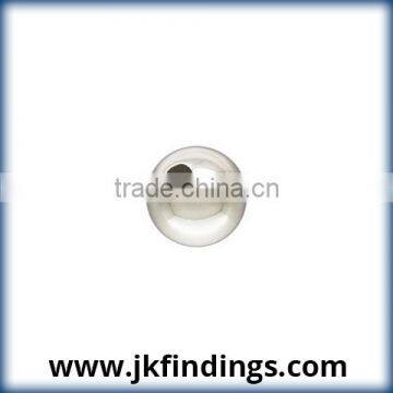 3.0mm Light Weight .925 Silver Bead 0.9mm Hole AT