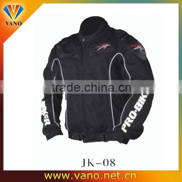 Summer air flow mesh motorcycle jacket with protective gear