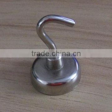 S shape neodymium magnetic hook with Nickel coating