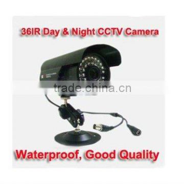 RY-7027 1/4'' Sharp CCD 420TVL 36IR LED Waterproof Security CCTV Camera