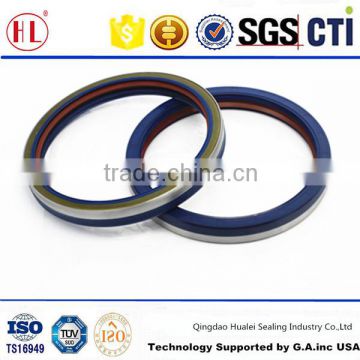 half rubber covered half metal three lips rear wheel combined oil seals for tractors