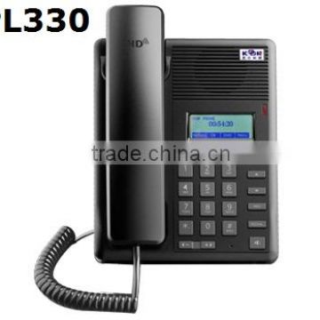 office phone auto answer PL330 VOIP Telephone /hotel intercom system/voip phone SIP phone