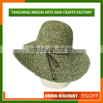 Best Price Folding Beach Paper Straw Hat
