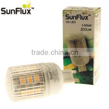 SunFlux Super Quality SMD bulb G9 1.2W, 3.5W G9 led lamps