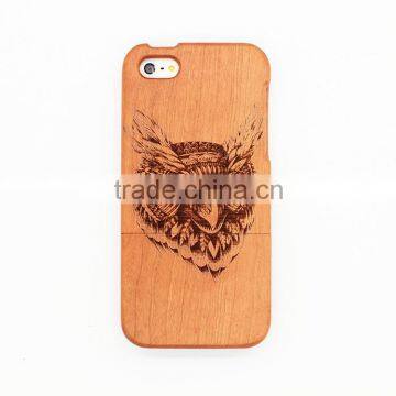 Wood phone cases with the laser compatible for iphone