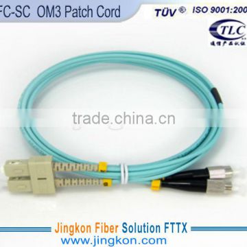LC-FC OM3-DX-3m Optical Fiber Patch Cord