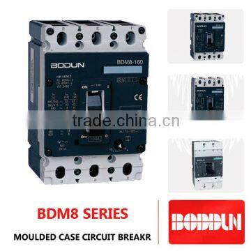 BDM8 MCCB CIRCUIT BREAKER 160A 3P