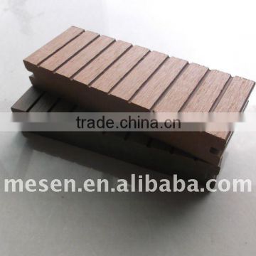 Wood Fiber + HDPE WPC Composite Solid Outdoor Decking Timber