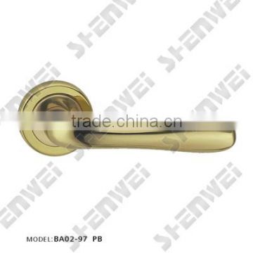 BA02-97 PB brass handle door lock