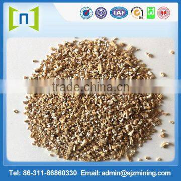 Top grade fireproof silver expanded vermiculite