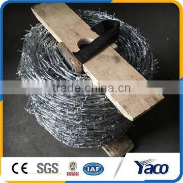 Beautiful surface treatment Alibaba express hot-dip galvanized barbed wire