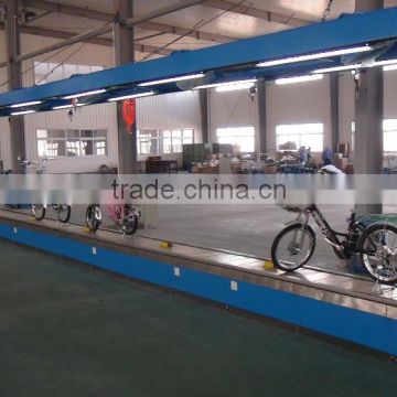 Electric bike assembly conveyor line