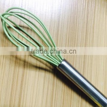 Kitchen is not easy deformation manual silicone whisk
