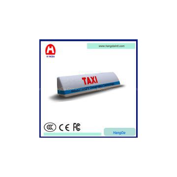 Taxi LED Top Boxes Advertising