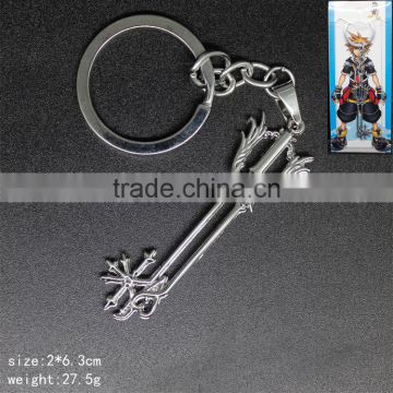 Popular Style Kingdom Hearts Anime Alloy Fancy Keychain Game Jewelry Pendant Keyring Accessories Toy Keyring Gift