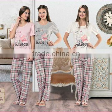 popular cotton pajamas for ladies