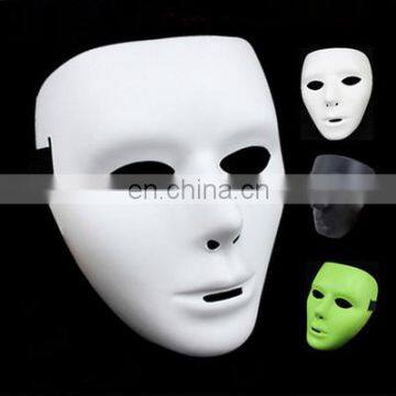 America white PVC hippop street dace mask