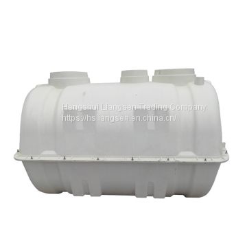3 chamber underground used frp septic tank for waste water