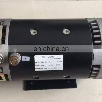 24v   4KW  Hydraulic DC Motor  for Aerial Platform Truck