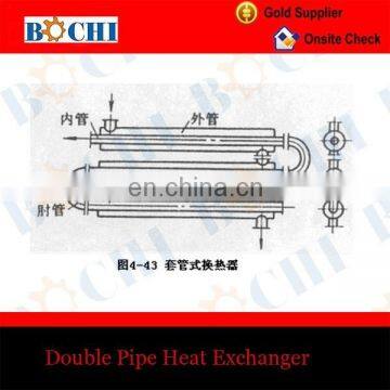 Customized Stainless Steel Double Pipe Heat Exchanger