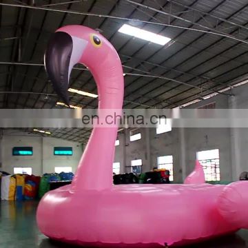 Advertisement Inflatable Pink Flamingo Model For Shopping Mall Decoration