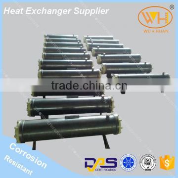 Economical 135KW shell and tube condensers,water cooled condenser,tube condenser