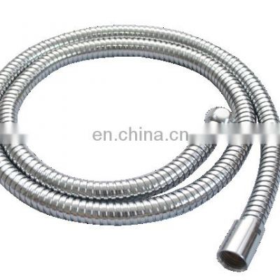 Chromed Stainless Steel Double-buckle Flexible bamboo joint Shower Hose