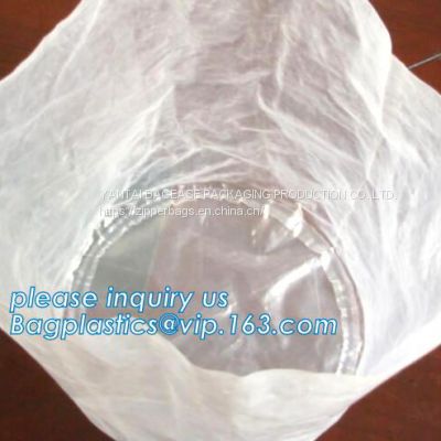 Chemical Barrels Drum Liners Elastic Band Drum Covers, Oil Round-Bottomed Lining Bags Ibc Liner Tran