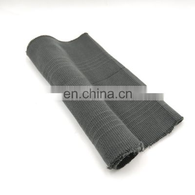 Chinese Factory Price High Stretch circular stripe ribbed cuffs fabric knitting rib cuff
