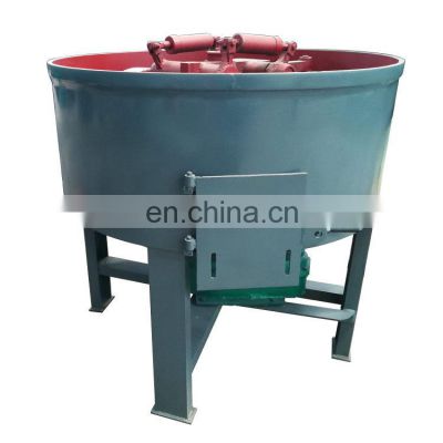 High efficiency charcoal powder grinder roller wheel mixer for sale