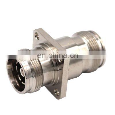 straight DIN 7/16  female to N female RF coaxial connector for 7/8 flexible cable