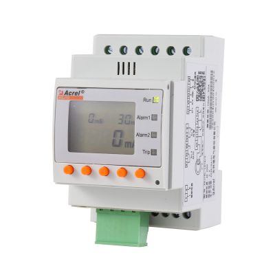 Acrel With local, remote, test, reset functions, 1-channel A-type residual current measurement relay ASJ10-LD1A