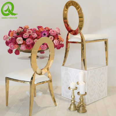 Top Selling Stainless Steel Modern Design High Quality Dining Chair Wedding Chair