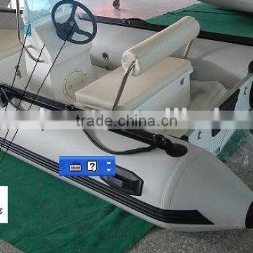 PVC/Hyplon matrial fiberglass Inflatable boat360