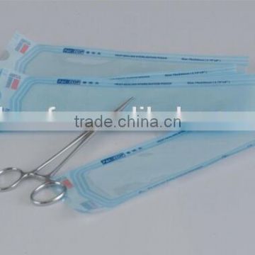 Disposable Heat Sealing Sterilization Flat for surgical glove and scissor CE & ISO