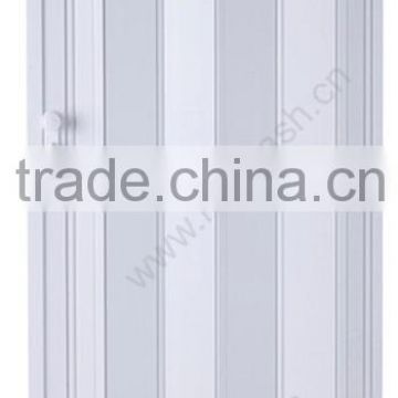 Industrial louver magnet screen door glass wall system