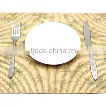 China most popular wedding bamboo table mat